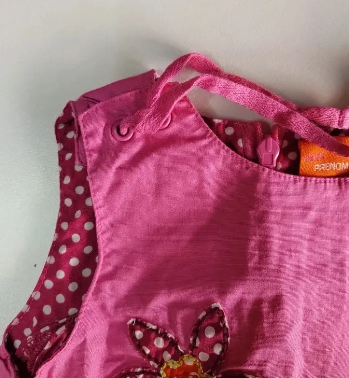 Petite robe brodé - DPAm 3 mois - photo numéro 3