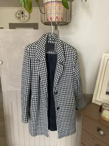 Manteau a carreaux