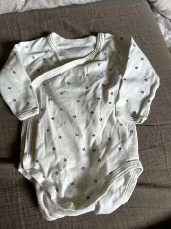 Petit bateau body 1m