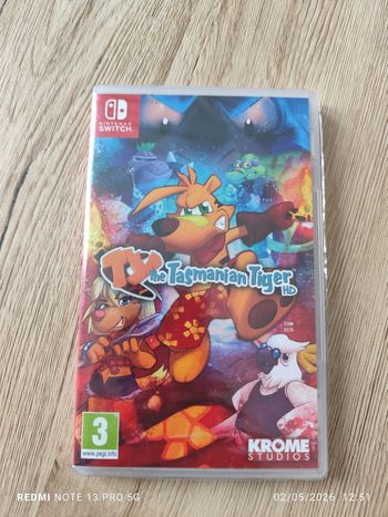 Ty The tasmanian tiger HD switch neuf
