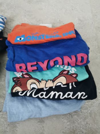 Lot de vêtements manches longues et courtes 3-4 ans