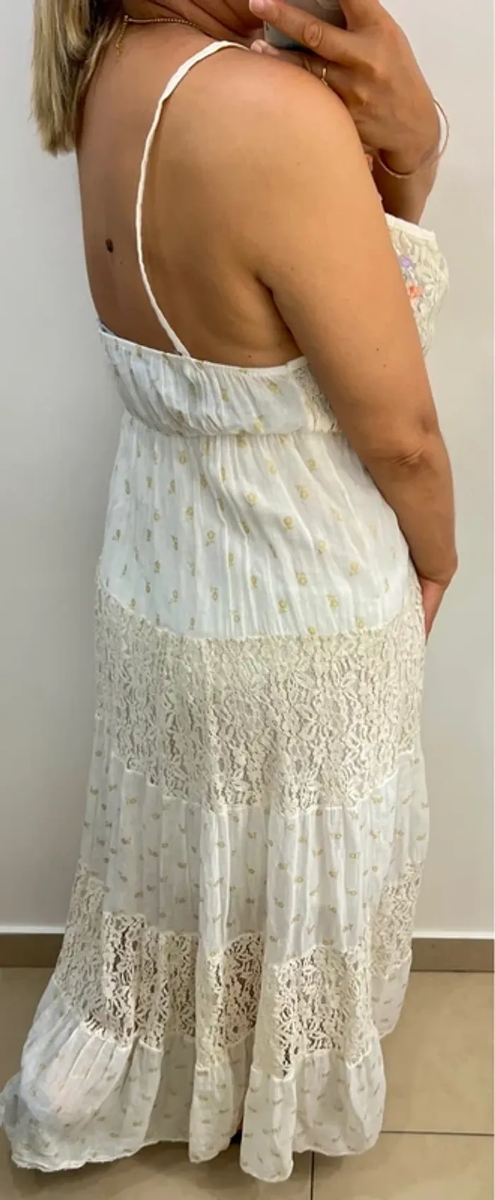 Robe longue Bohème Taille M - photo numéro 5