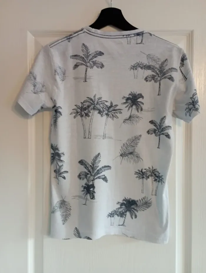 T-Shirt Gemo blanc 14 ans - photo numéro 2