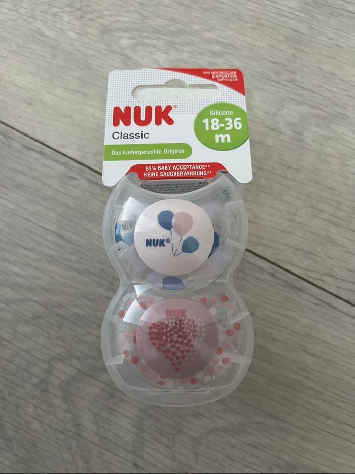 Lot tétines NUK fille - photo numéro 3
