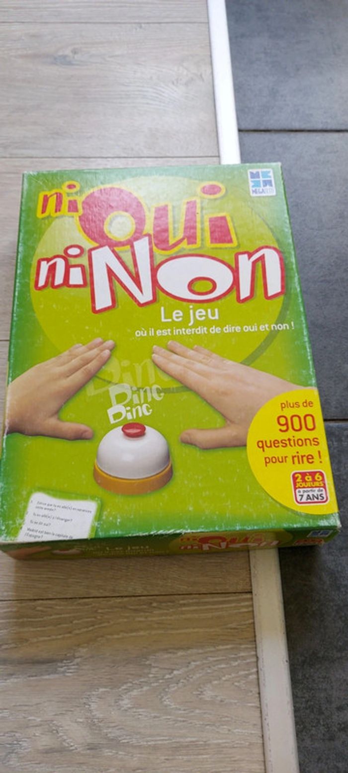 Jeu de société Ni oui, ni non, à partir de 7 ans, complet
