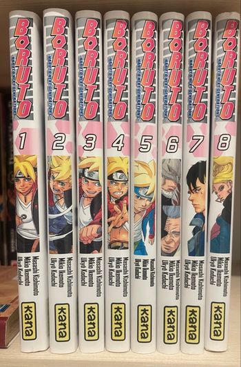 Manga Boruto 1 à 8