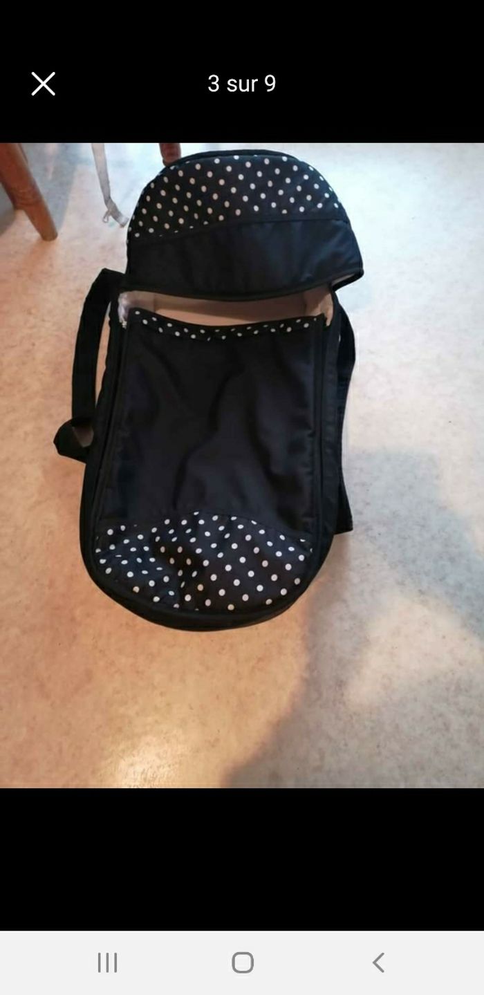 Poussette complète avec cosy landau sac à langer - photo numéro 7