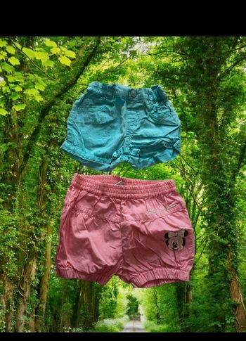 Lot de 2 shorts
