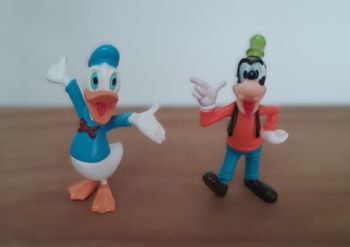 petites figurines Donald et Dingo
