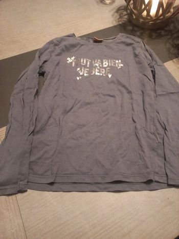 Lot de 2 tee shirt fille tape à l'œil