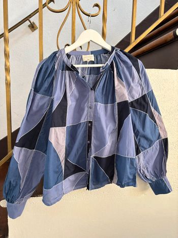 Blouse Sezane patchwork
