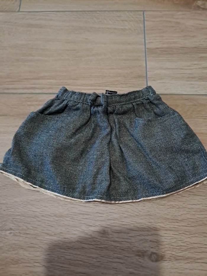 Jupe paillette doré 9 mois tape à l’oeil