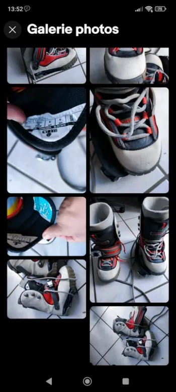 Bottes snow ski taille 42