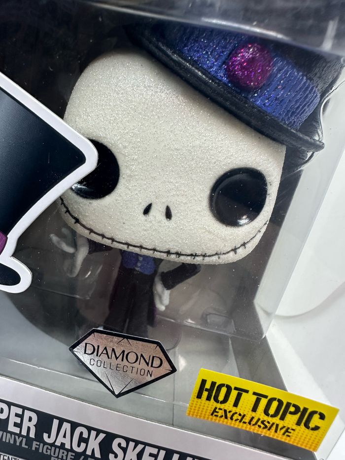 Funko Pop Disney Dapper Jack Skellington 226 Diamond Topic Exclusive 🇺🇸 - photo numéro 2