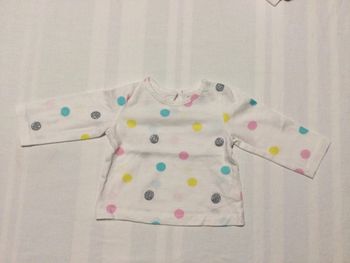 T-shirt manches longues 3 mois