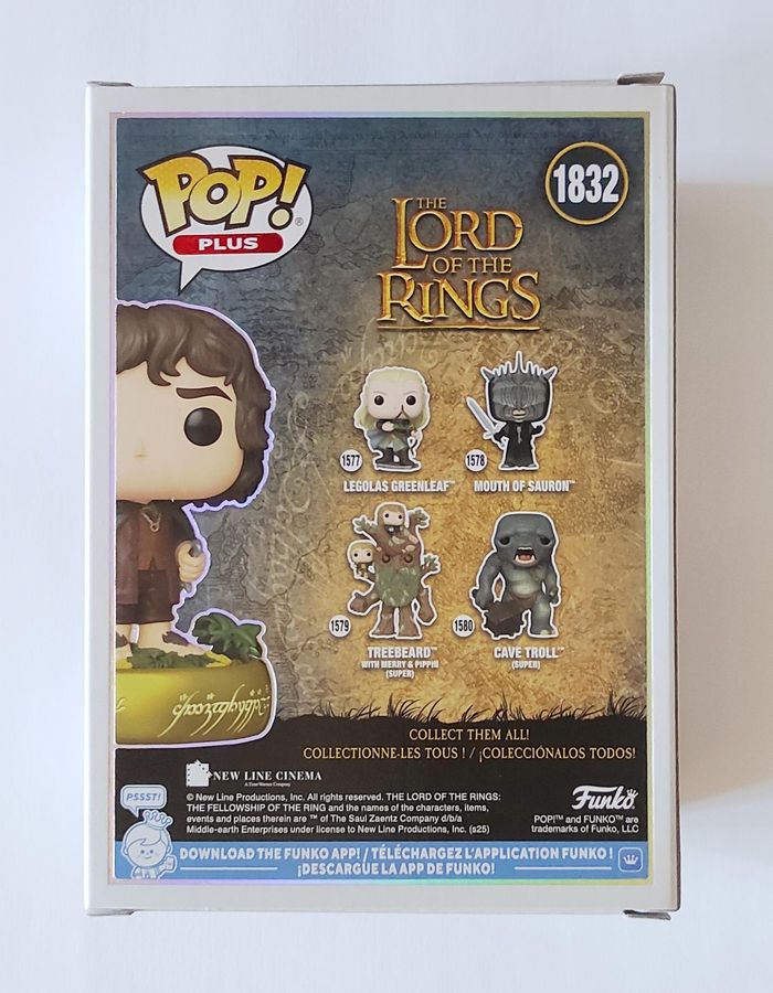 Funko POP Frodon & Ring #1832 GITD - Le Seigneur des Anneaux - Figurine Vinyle - photo numéro 3