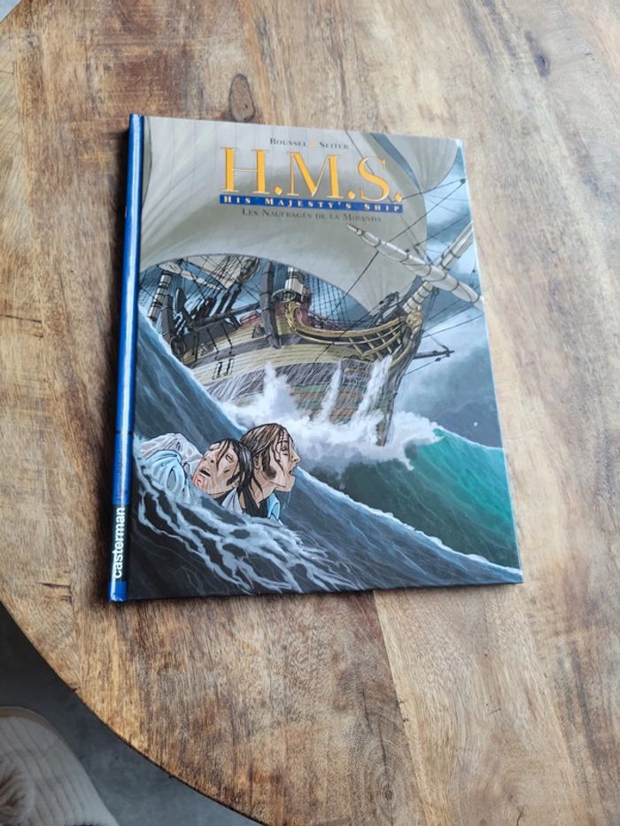 Bd casterman h.m.s les naufragés de la miranda