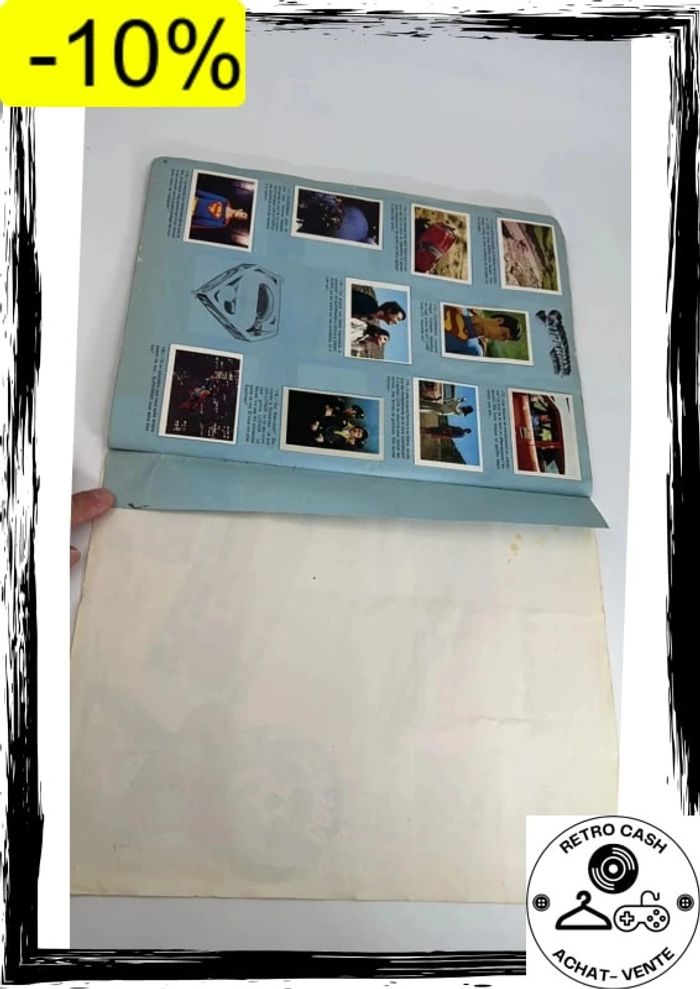 Superman The Movie - album collecteur de vignettes complet - ageducatifs - style PANINI - photo numéro 13