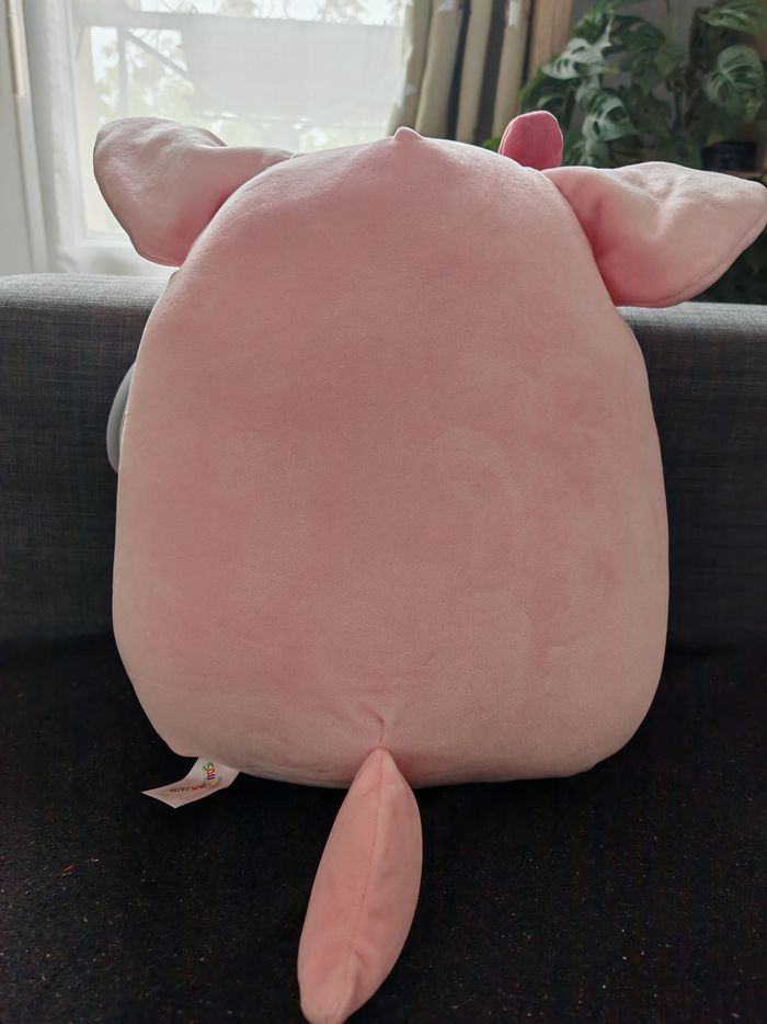 Grande peluche coussin squishmalows 🍧🩷🦊 - photo numéro 3