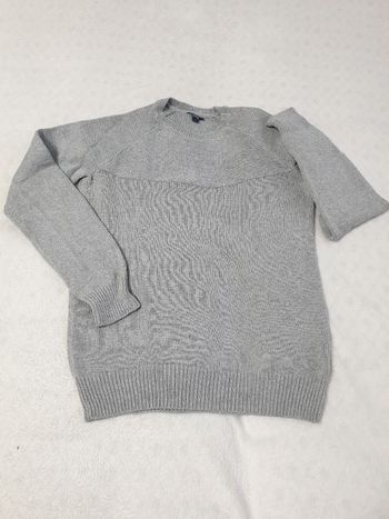 Pull gris homme L