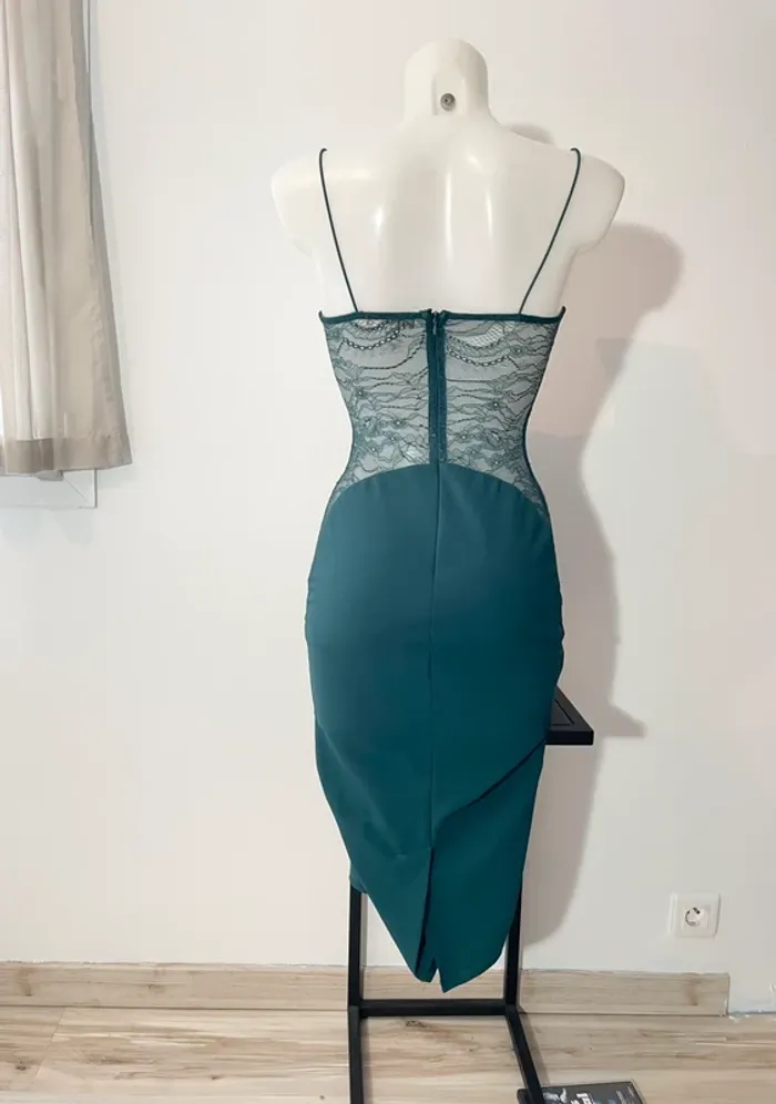 Robe verte Asos - photo numéro 5