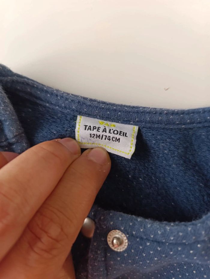 Gilet tape à l'œil 12 mois - photo numéro 2