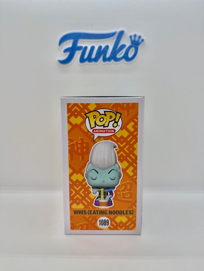 Funko Pop Dragon Ball Whis Eating Noodles 1089 Funimation 2021 🇺🇸 - photo numéro 5