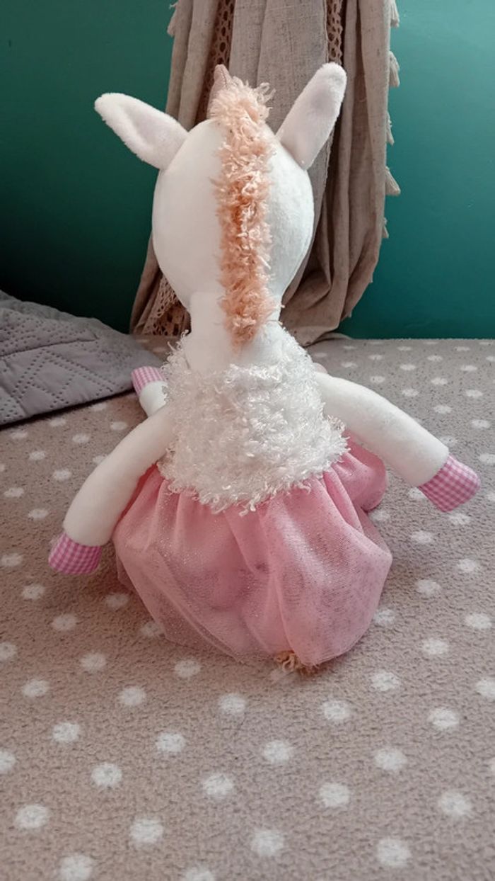 Superbe peluche licorne - photo numéro 5