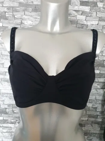 Haut de maillot de bain noir T95/F