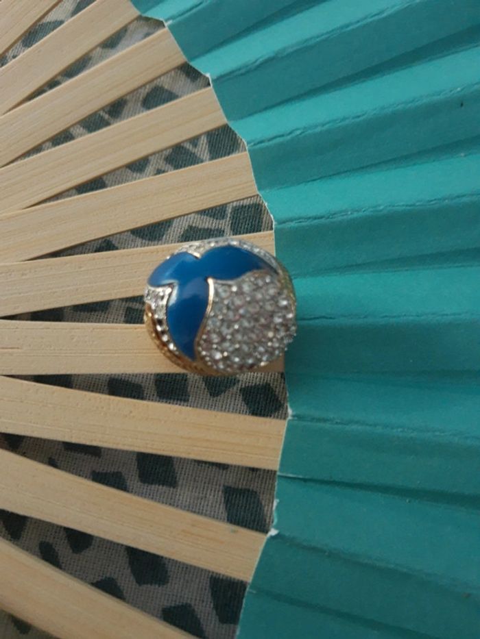 Bague ronde ancienne style rétro chic Vintage - photo numéro 3