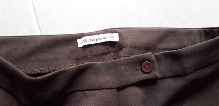 Pantalon  leger marron  T38 - photo numéro 2
