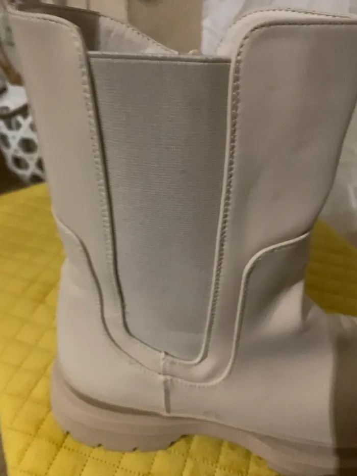 Bottines Merey Scott taille 41 crème très bon état - photo numéro 7