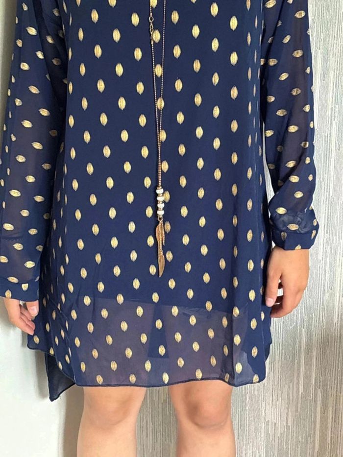 Blouse taille 42 voir mesures marque camaïeu sans étiquette• - photo numéro 2