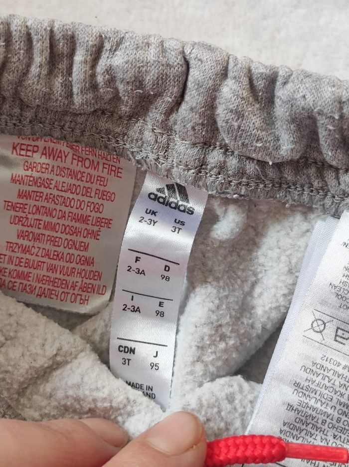 Ensemble gris orange 2-3ans - photo numéro 9