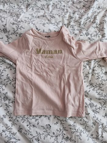 Tee shirt manches longues 18 mois