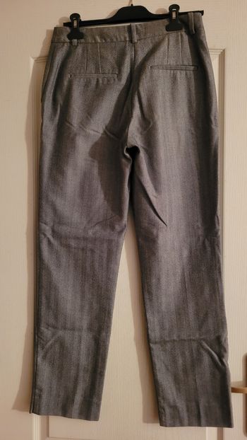 Pantalon gris femme camaieu