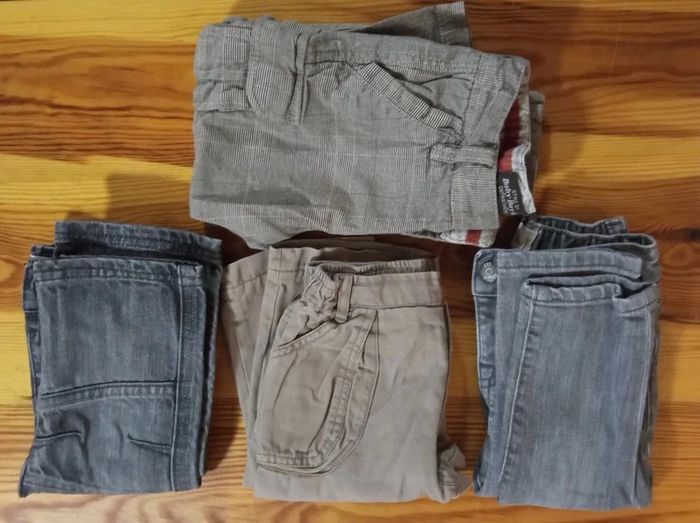 Lot de 4 pantalons