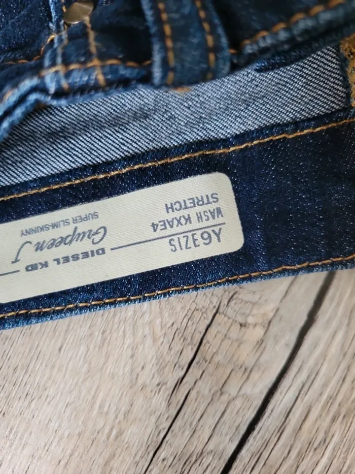 Jeans fille Diesel Industry 9 ans - photo numéro 5