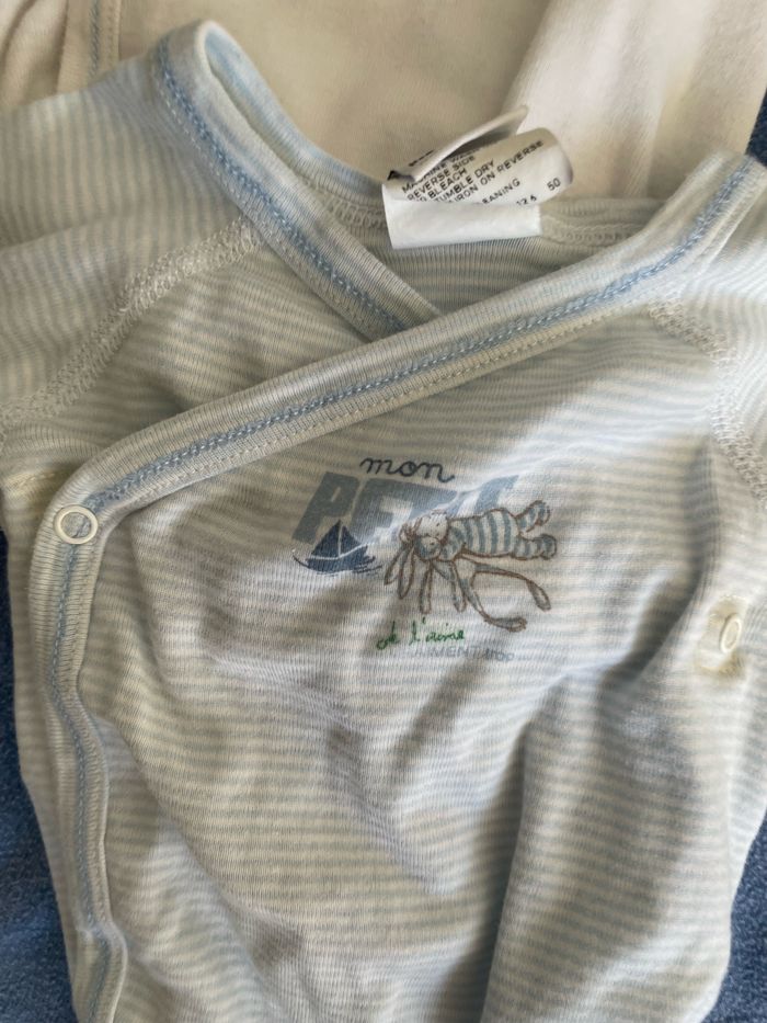 Lot bodies petit bateau - photo numéro 2