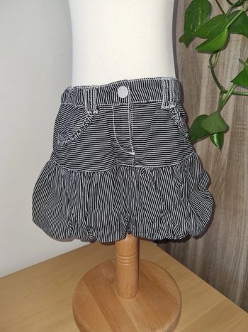 Jupe en jean rayé Tape à l'oeil 6 ans
