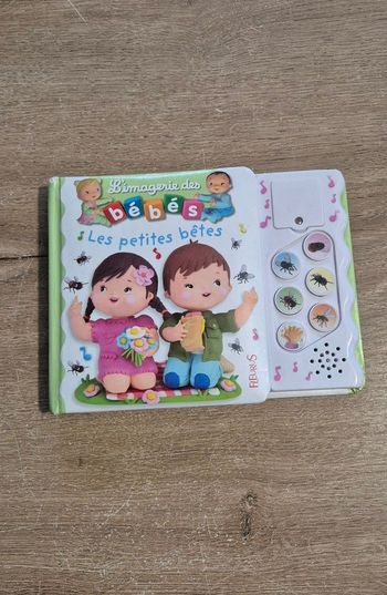 Livre sonore L'imagerie des bébés 