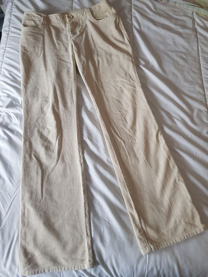 Magnifique pantalon velours côtelé taille 40 Lacoste - photo numéro 10