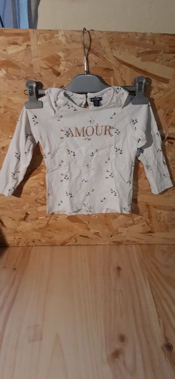 Tee-shirt manches longues 24mois