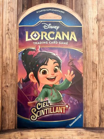 Ravensburger lot de 2 boosters Disney Lorcana Ciel Scintillant