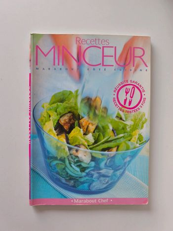 Livre recettes minceur