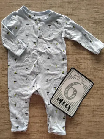 Pyjama léger 6 mois / 62-68 cm