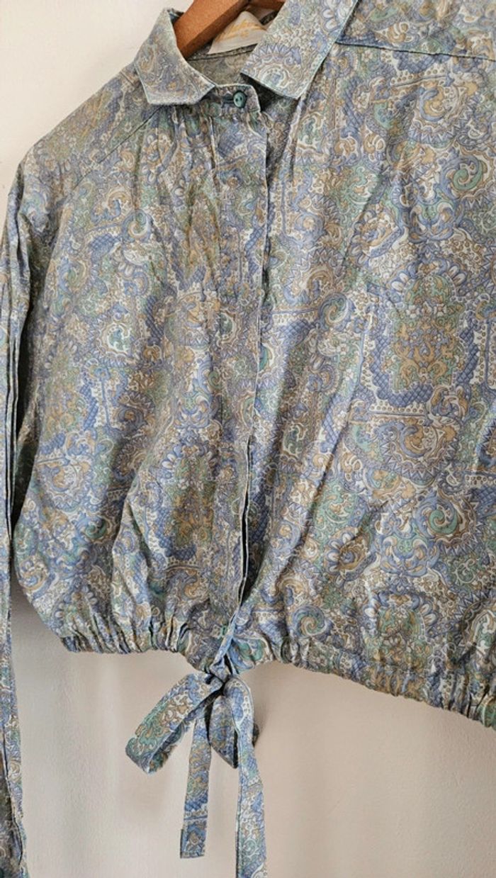 Blouse à motifs vintage - photo numéro 3