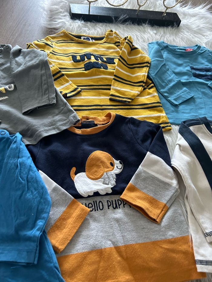 Lot de 6 pulls fins đ„° taille 12 mois plusieurs marques - photo numĂ©ro 3