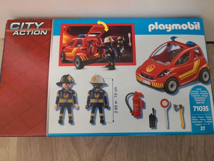 Playmobil 71035 pompiers neuf - photo numéro 2