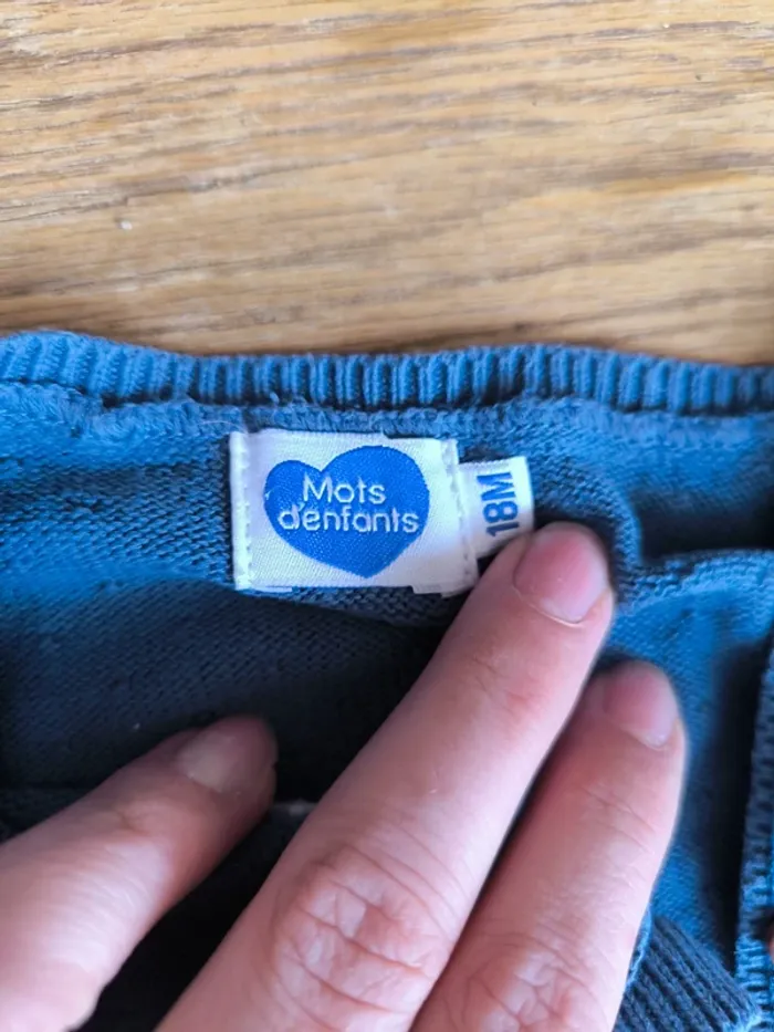 Gilet fille 18 mois - photo numéro 2